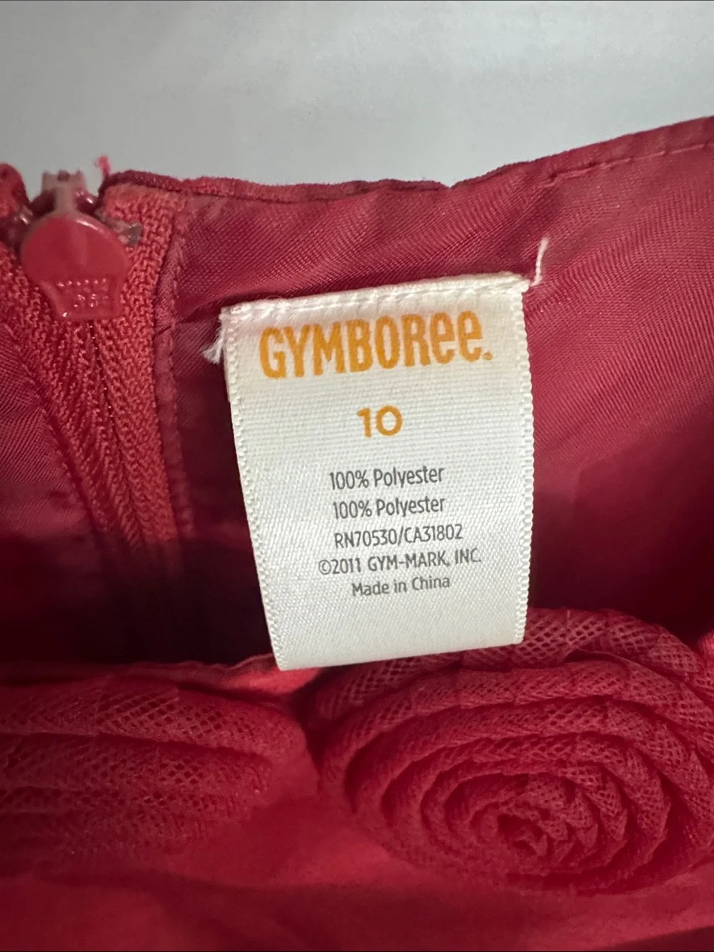 Gymboree classic red